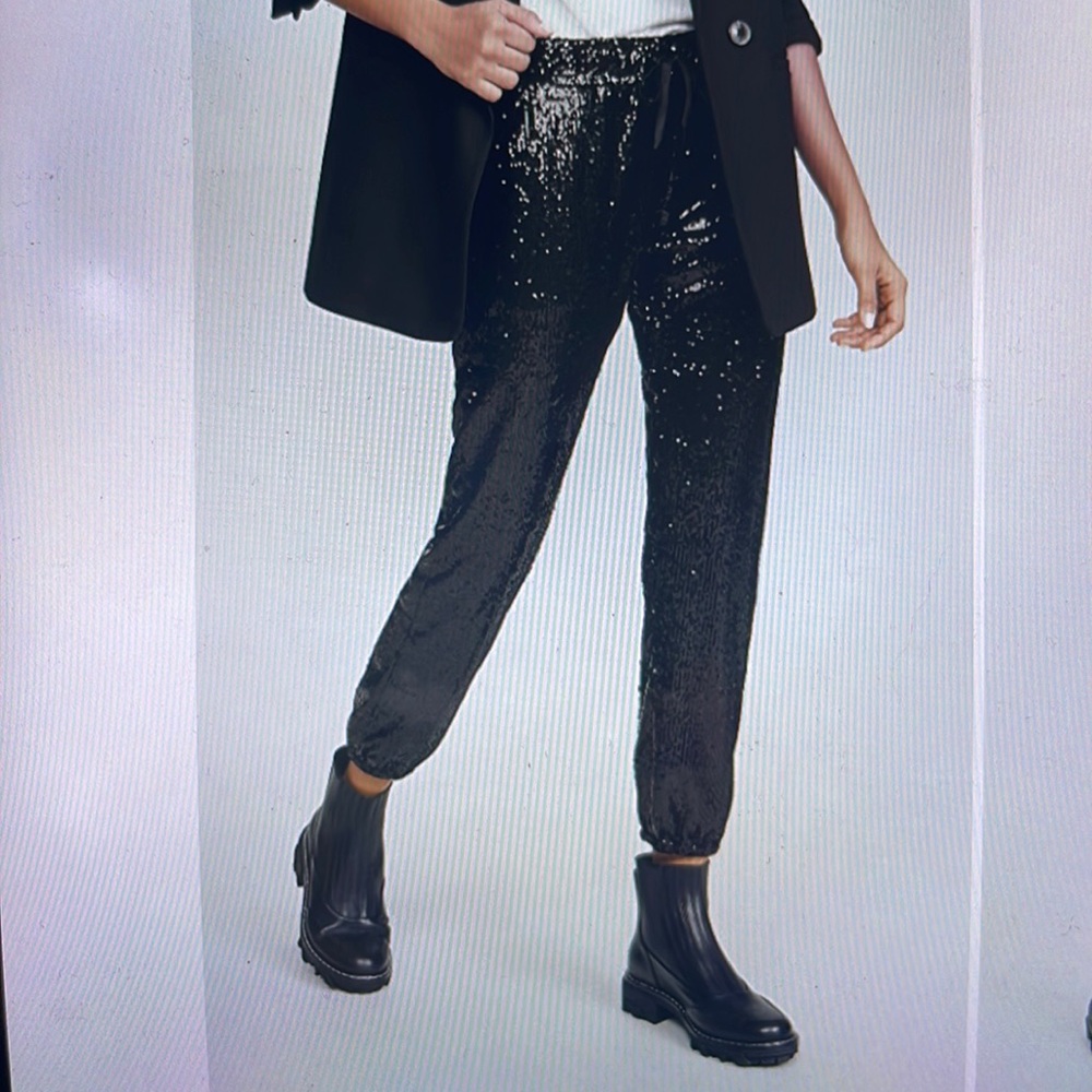David Lerner Sequin Lounge Joggers